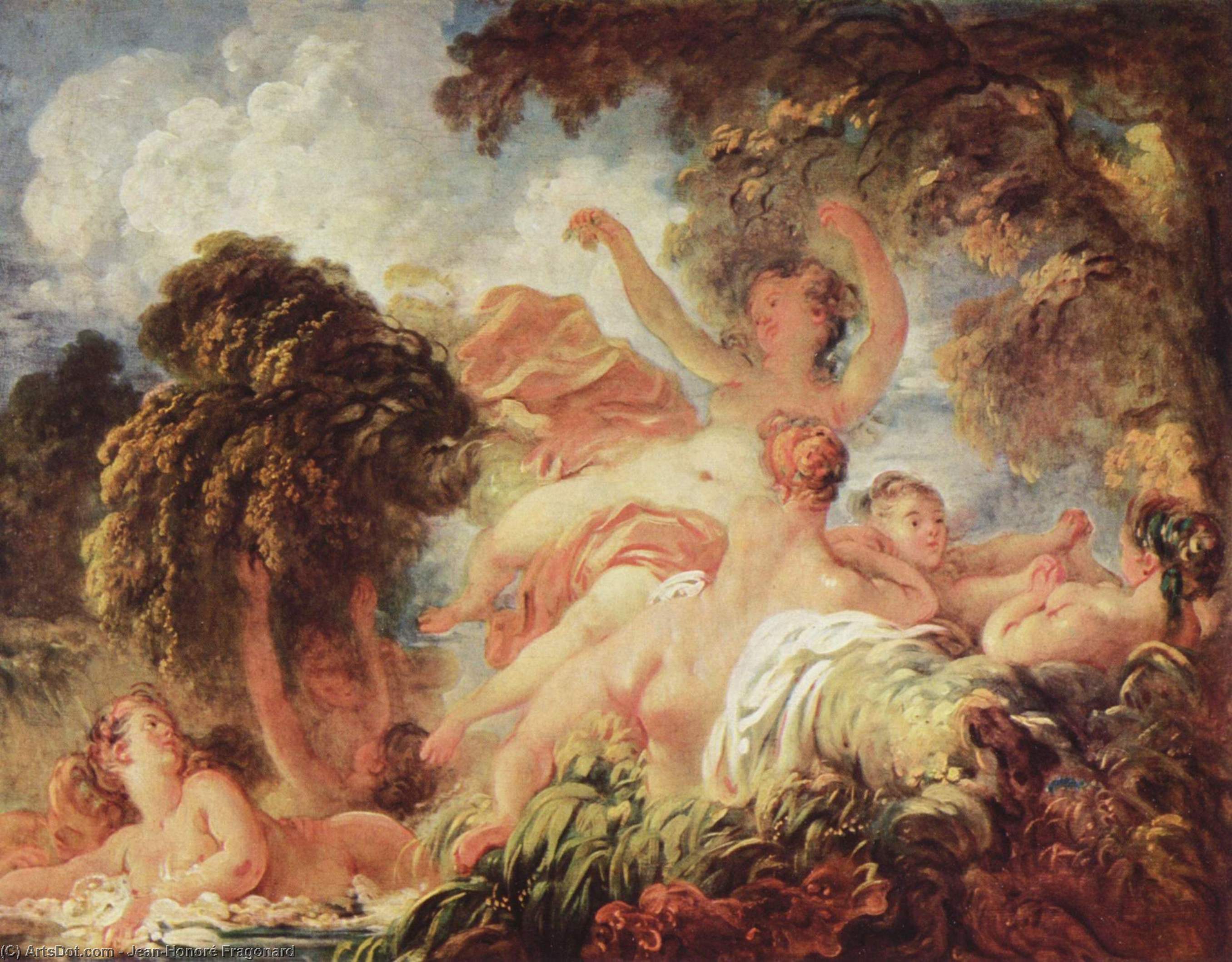 Las Bañistas — Jean-honoré Fragonard