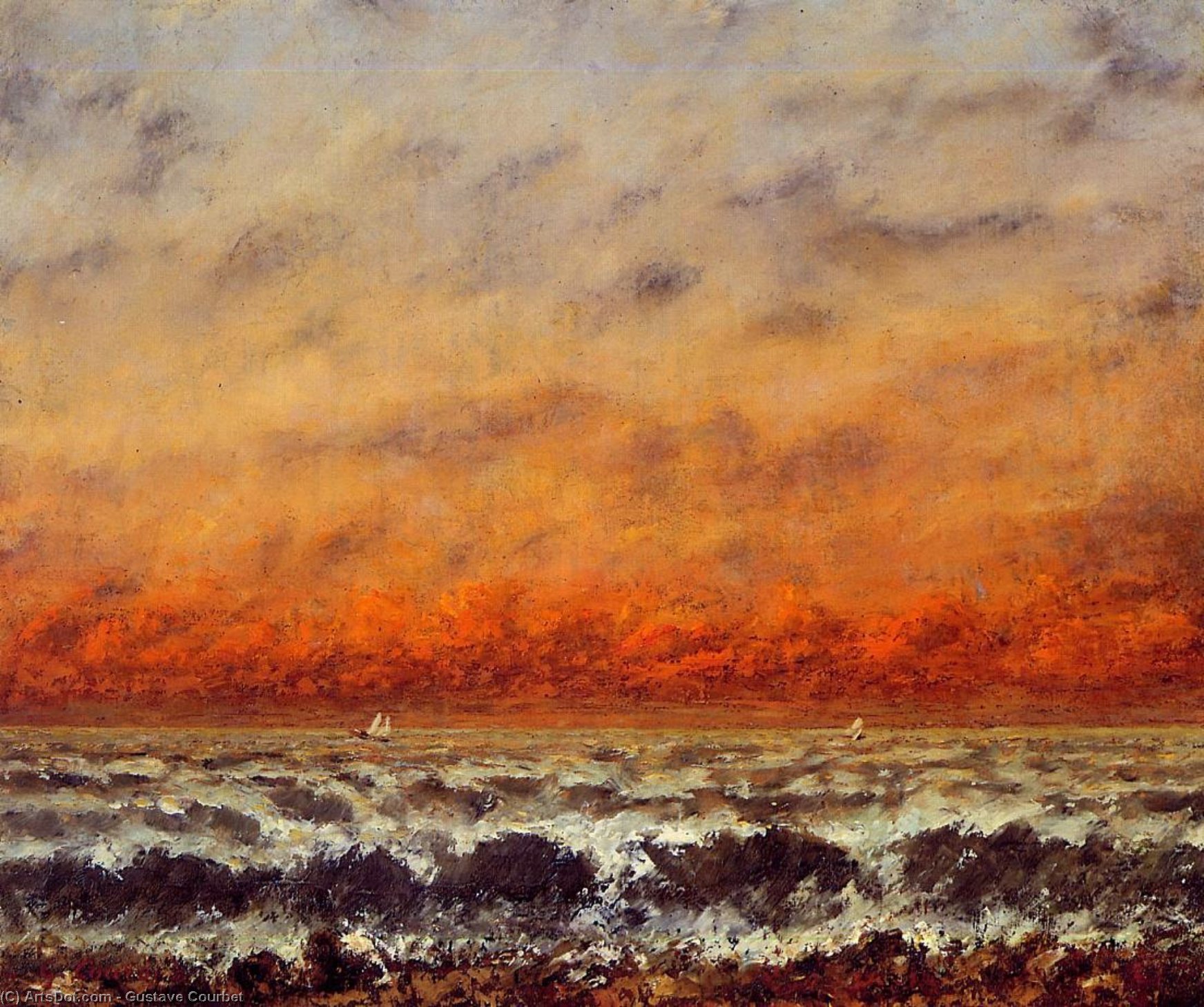 Paisaje Marino 2 — Gustave Courbet