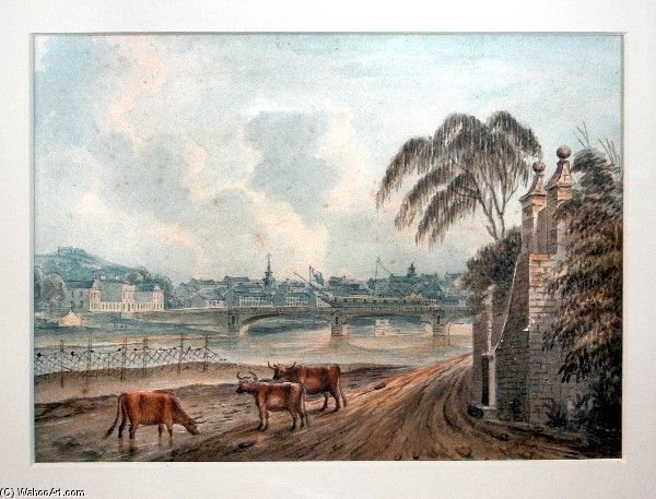 Lancaster From Lune Bank, Skerton — Gideon Yates