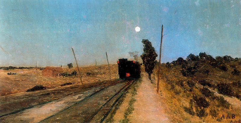 Tren En La Noche — Aureliano De Beruete Y Moret