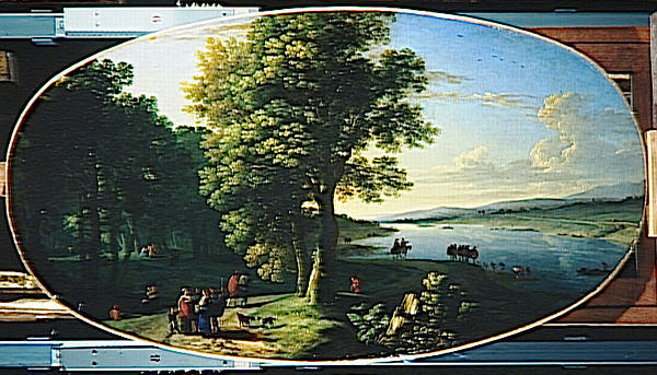 Paysage Au Bac — Herman Van Swanevelt
