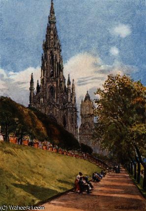 Sir Walter Scott's Monument — Džon Fulilov