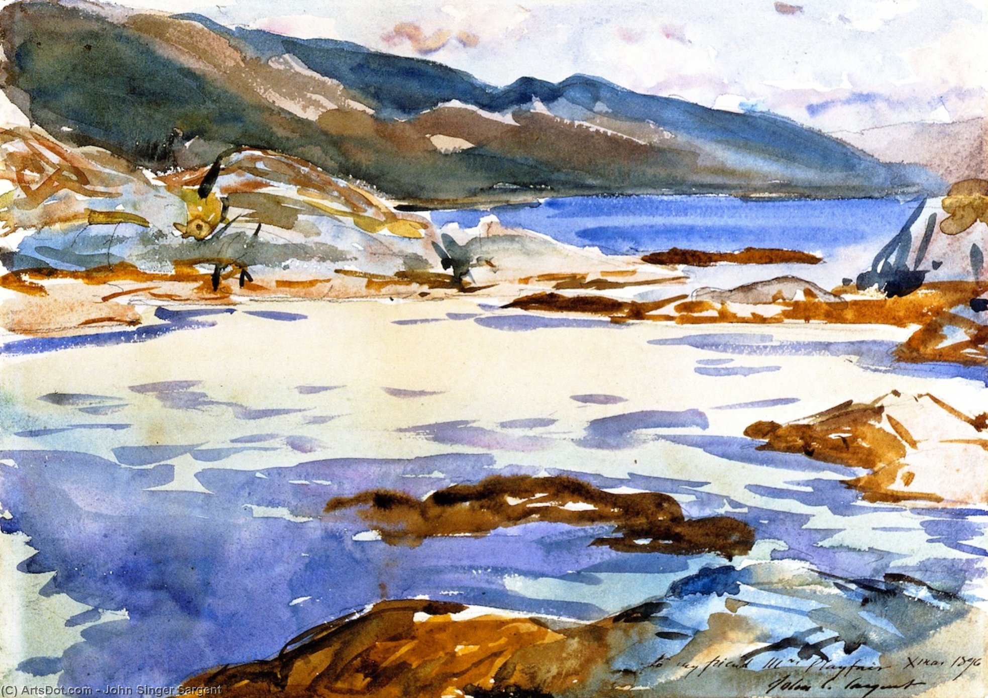 Loch Moidart, Inverness-shire — John Singer Sargent