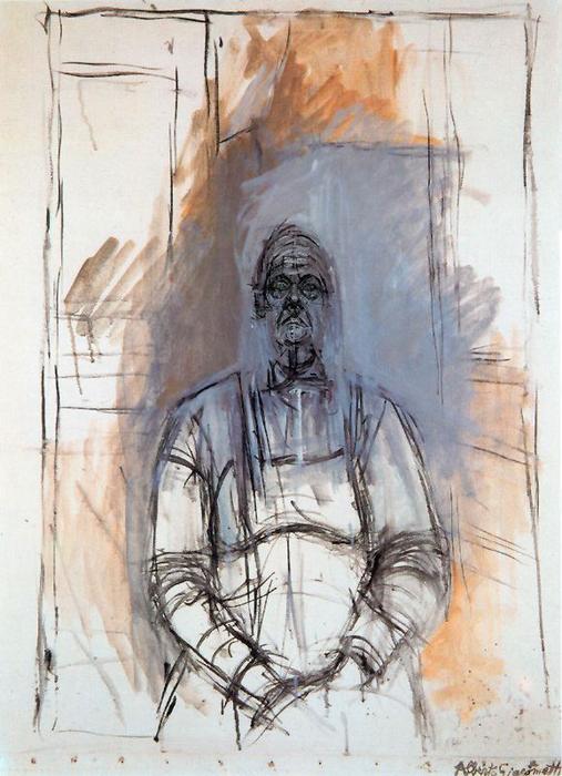 Portrait Of Woman — Alberto Giacometti