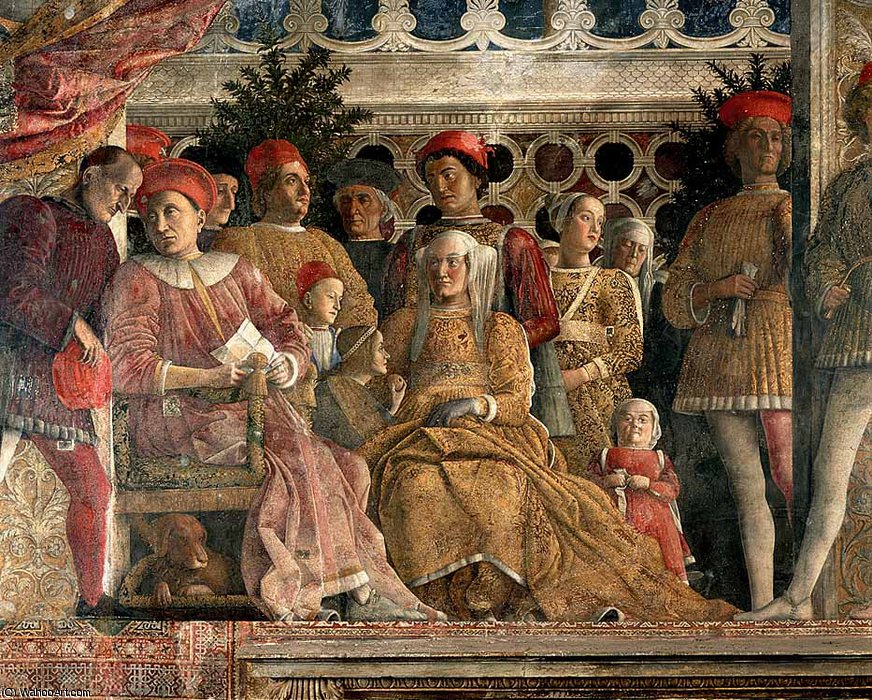 Ducalpalace - La Corte De Mantua (detalle) — Andrea Mantegna
