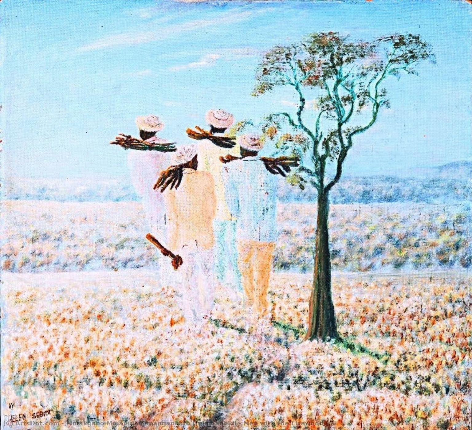 Men With The Firewood — Mmakgabo Mmapula Mmangankato Helen Sebidi