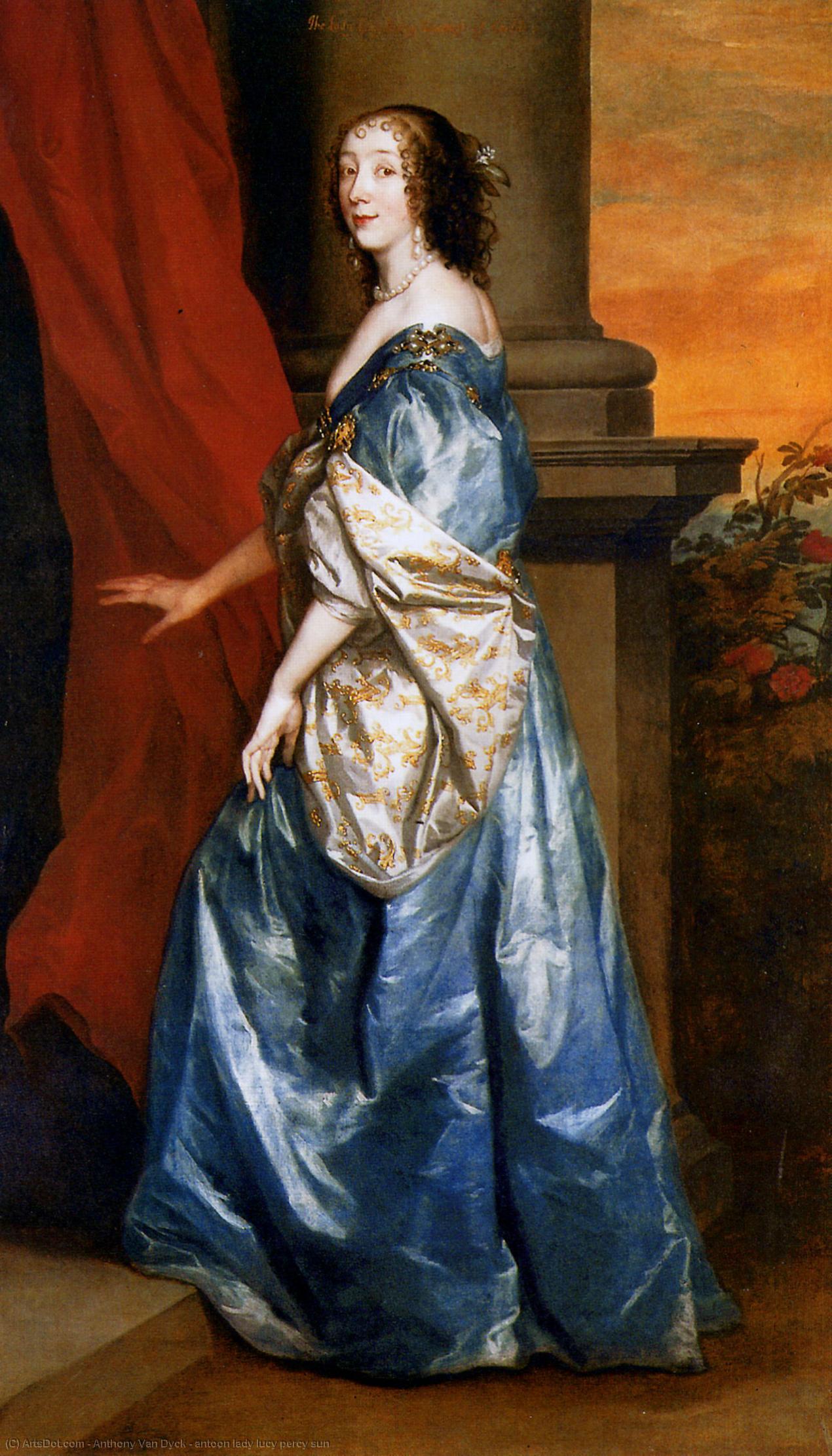 Antoon Lady Lucy Percy Sun — Sir Anthony Van Dyck