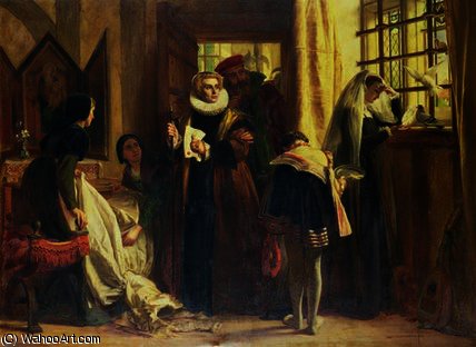 Mary Queen Of Scots In Captivity, — John Callcott Horsley