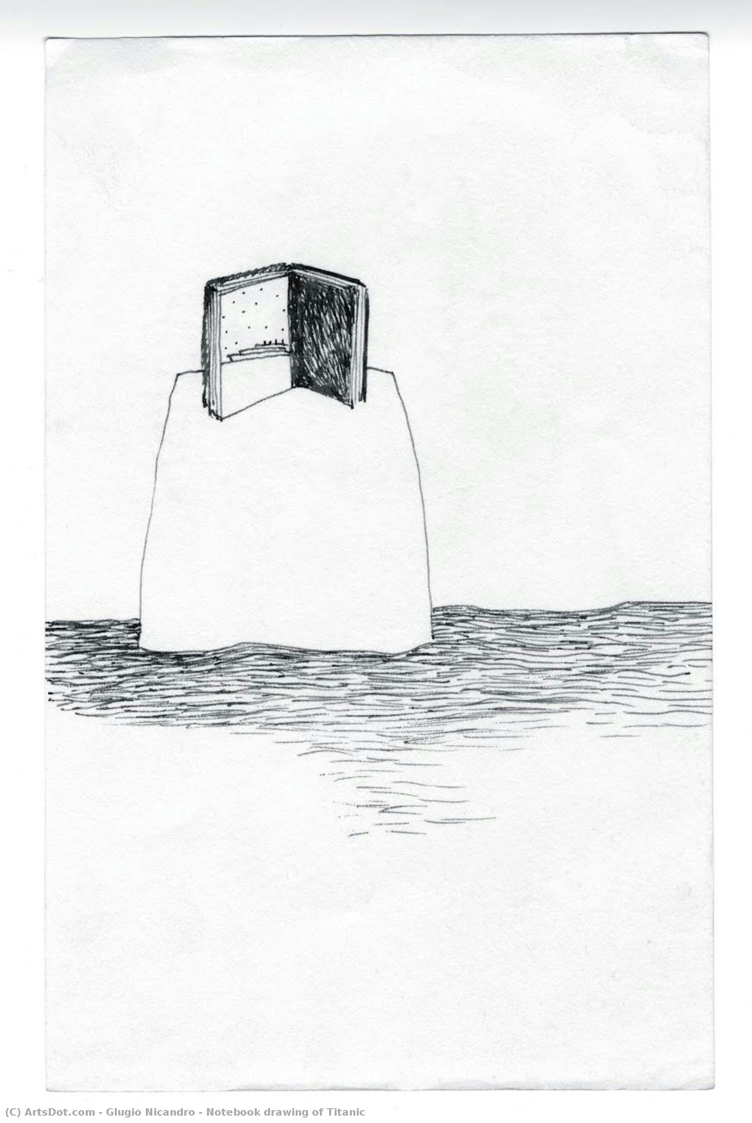 Notebook Drawing Of Titanic — Glugio Nicandro