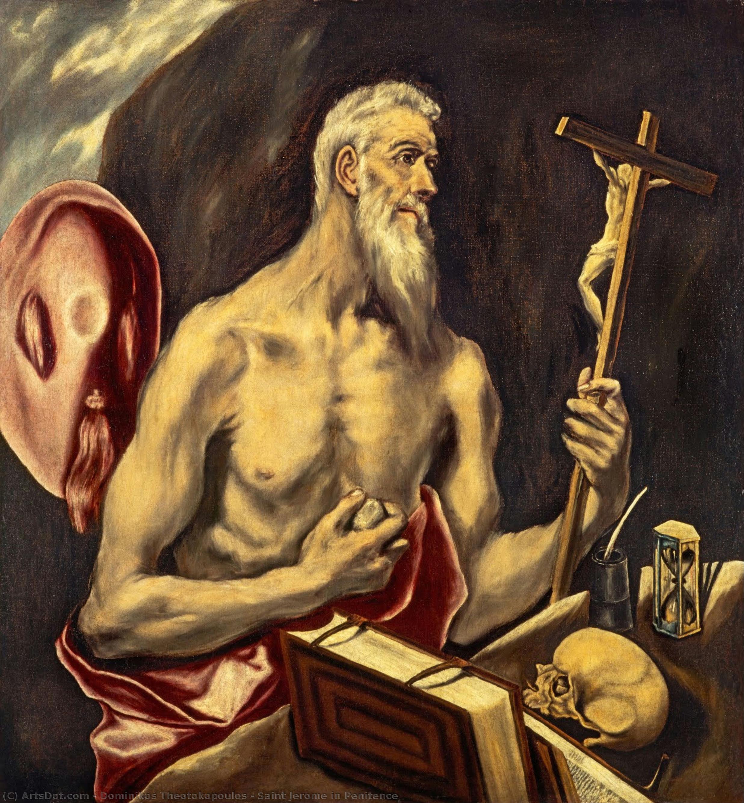 Saint Jerome In Penitence — Эль Греко