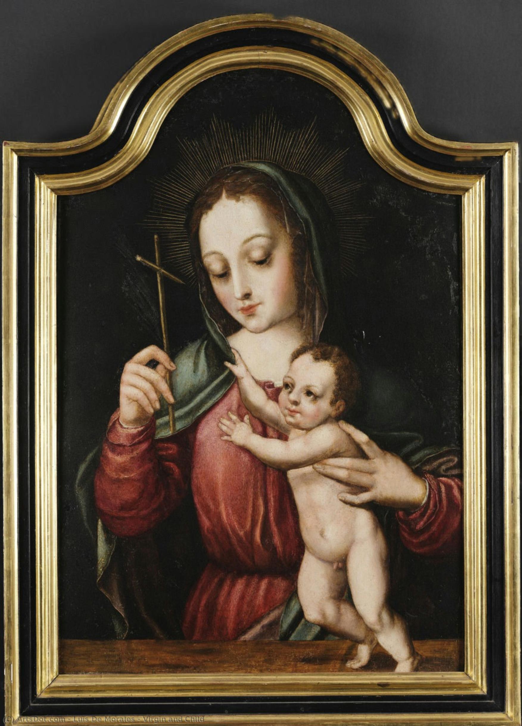 Virgin And Child — Луис Де Моралес