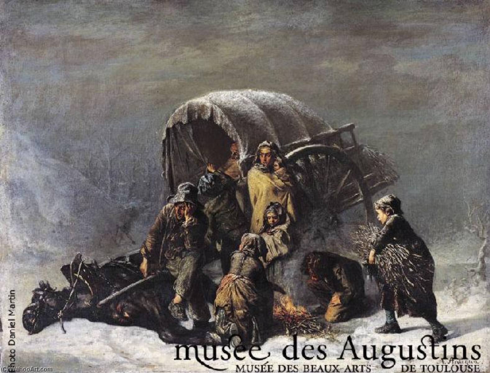 La Halte Forcée — Pierre Alexandre Antigna