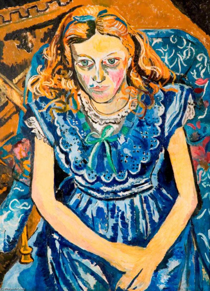 The Blue Girl — Theodore Garman