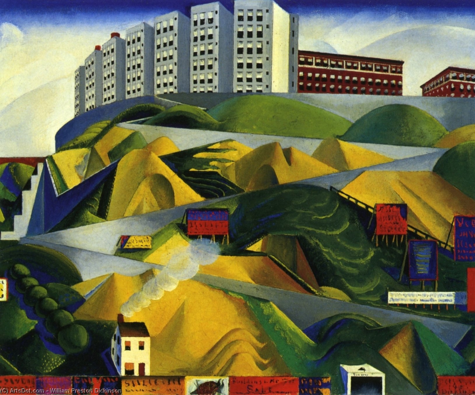 Fort George Hill — William Preston Dickinson