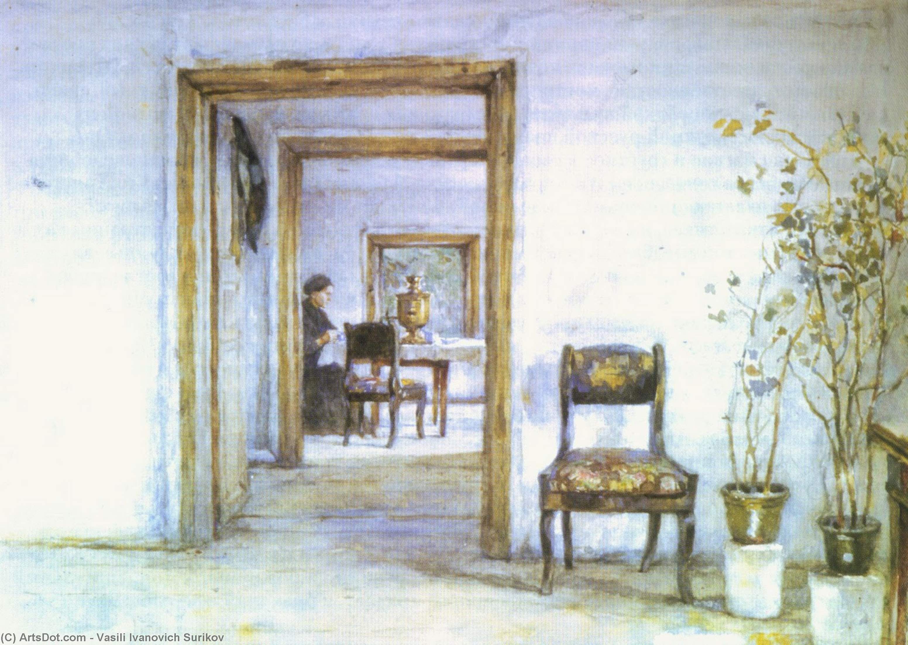 Room In Surikov's House — Vasily Ivanovich Surikov