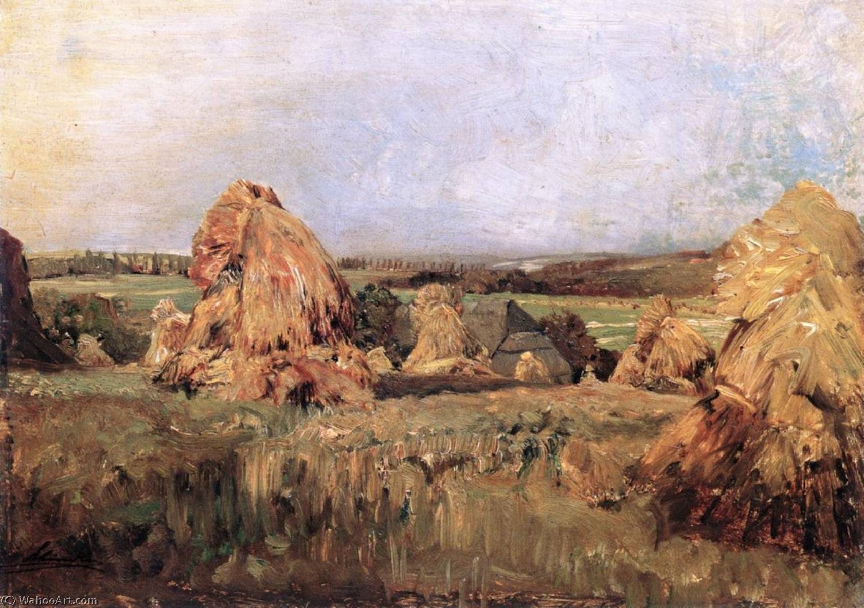 Harvest Month In Plankenberg — Emil Jacob Schindler