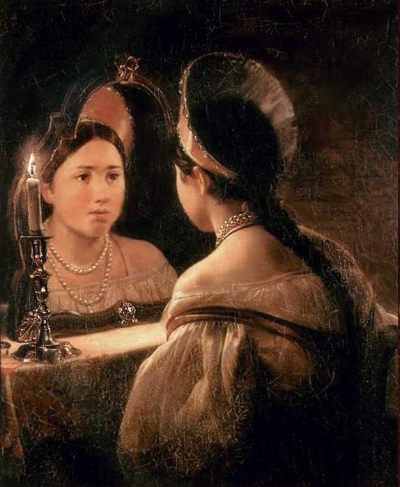 Svetlana Guessing On Her Future — Karl Pavlovich Bryullov