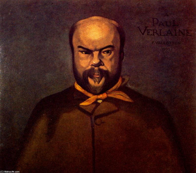 Portrait Of Verlaine — Félix Vallotton