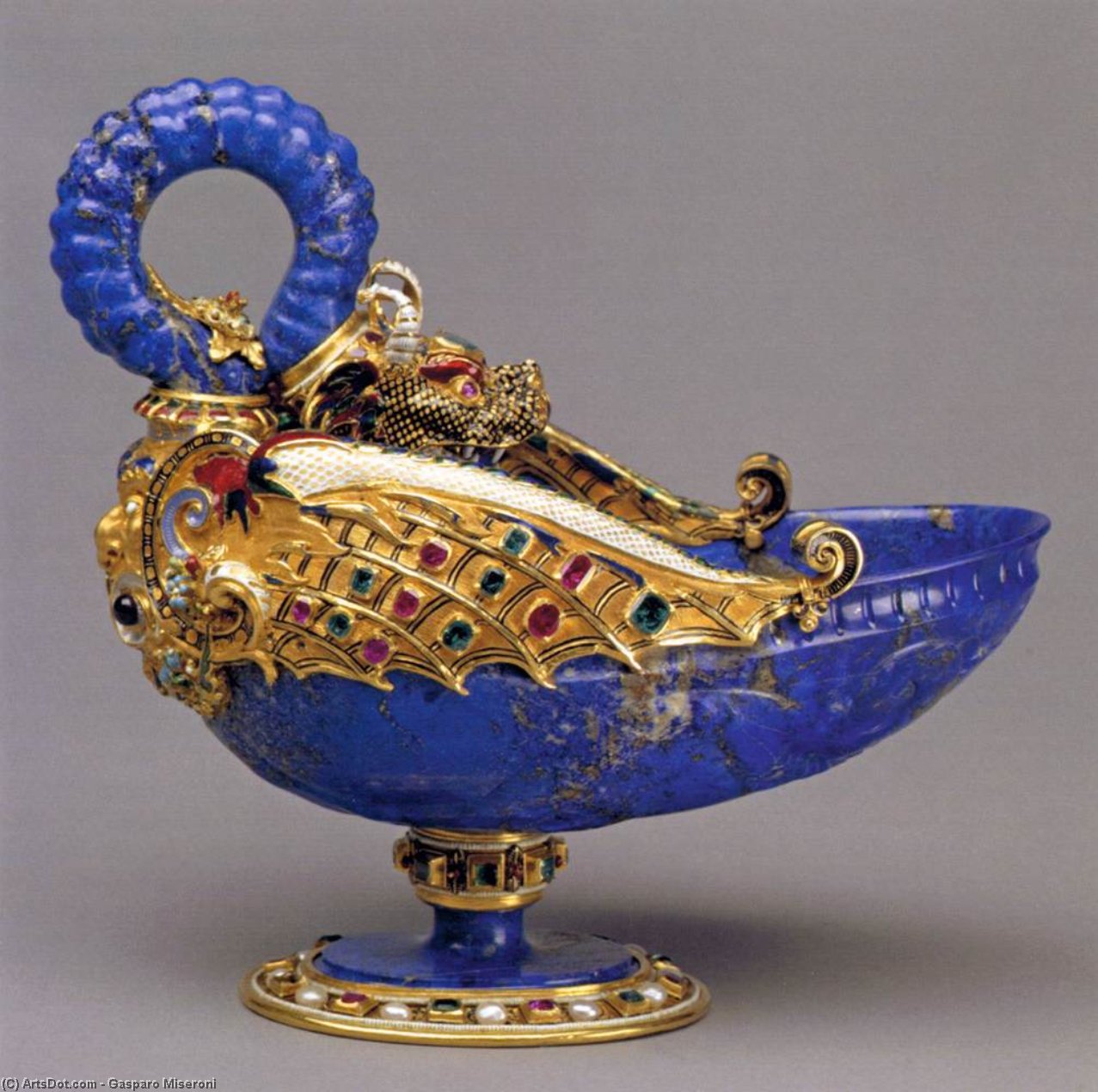 Dragon Bowl — Gasparo Miseroni
