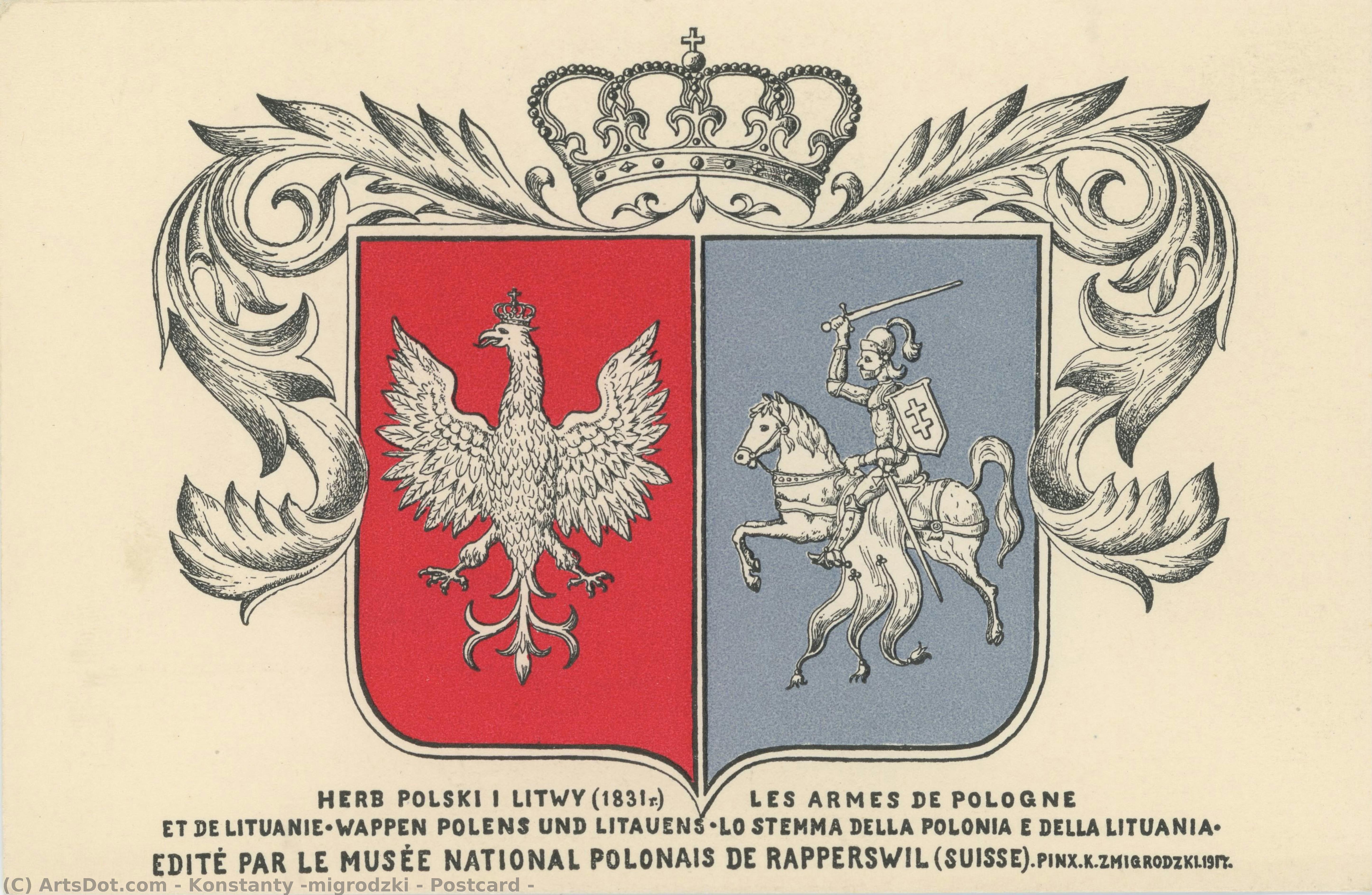 Postcard — Konstanty Zmigrodzki