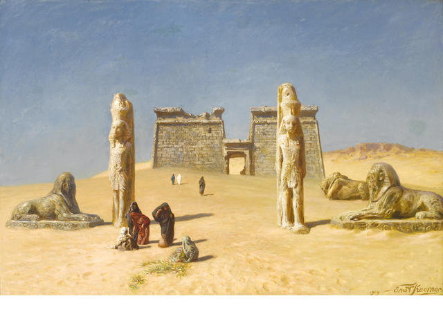 The Temple Of Wadi Es-sebua — Ernst Carl Eugen Koerner