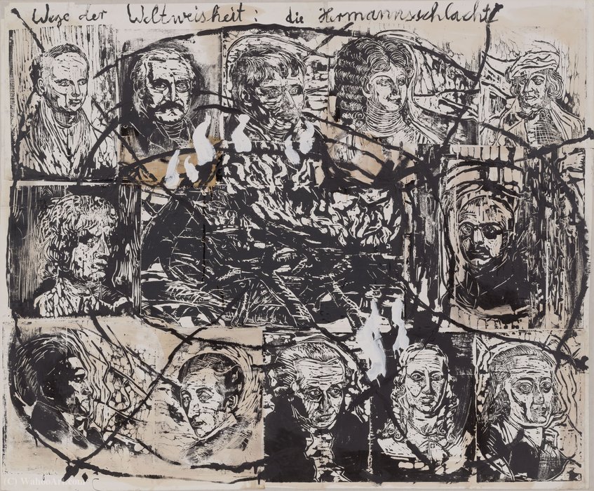 Ways Of Worldly Wisdom Arminius's Battle — Anselm Kiefer