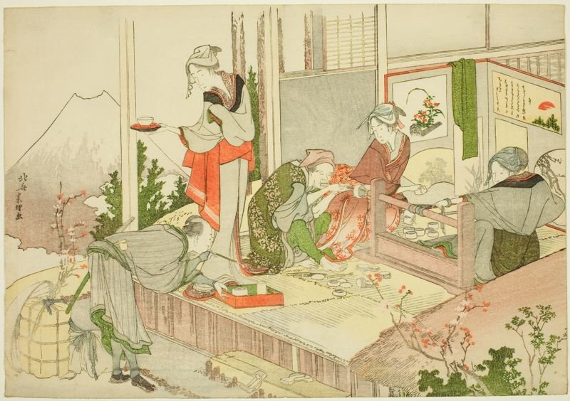 An Artisan’s Shop — Katsushika Hokusai