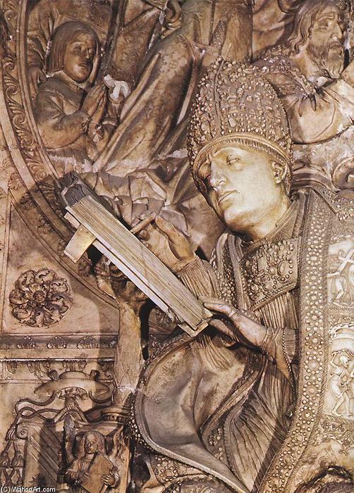 Tomb Of Don Alonso De Madrigal (detail) — Vasco De La Zarza