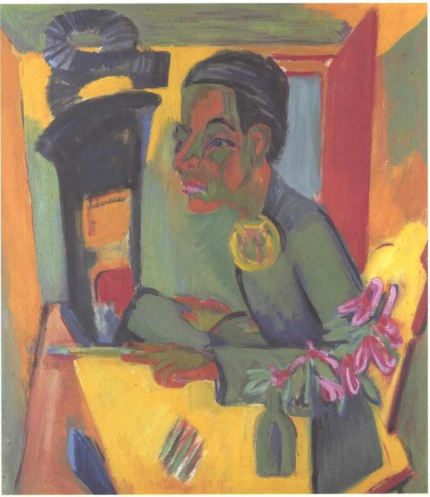 The Painter. Self-portrait — Ernst Ludwig Kirchner