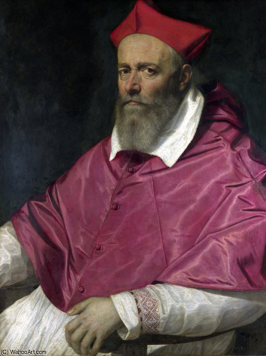 Portrait Of A Cardinal — Scipione Pulzone