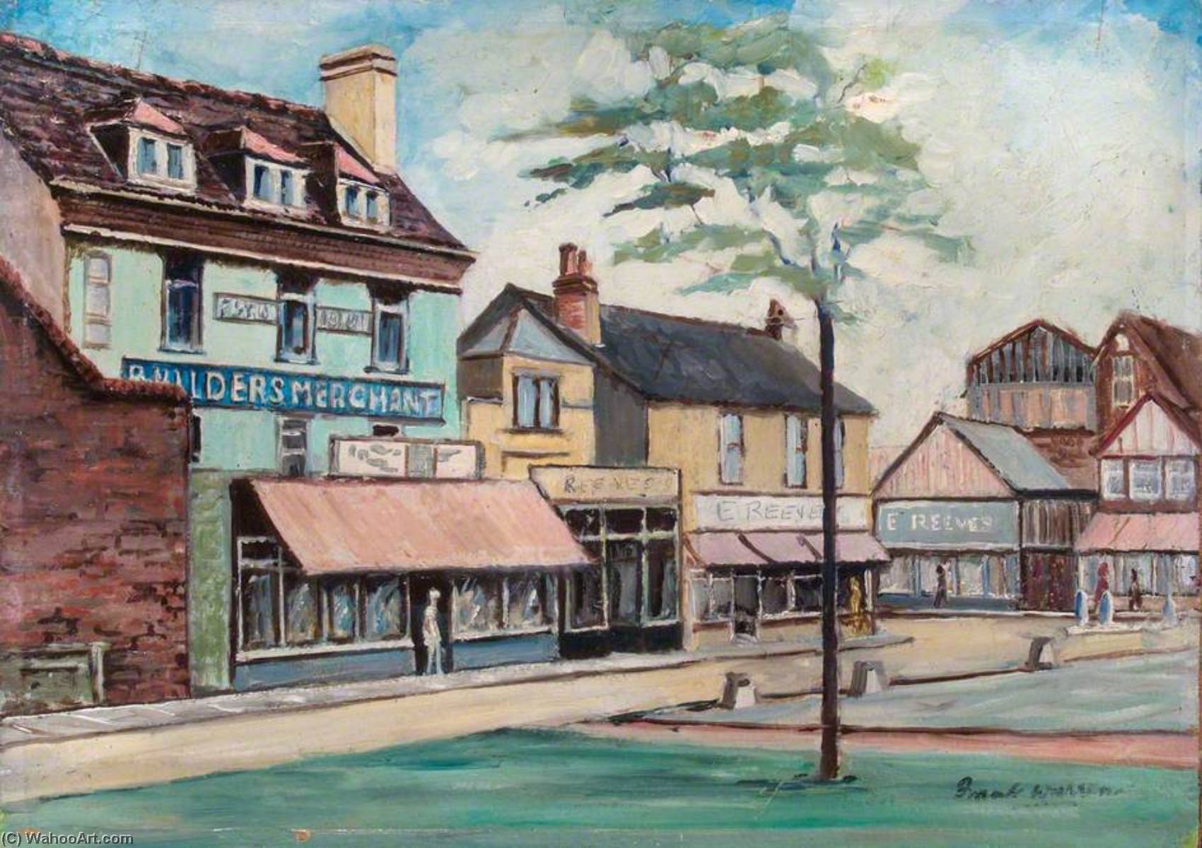 Row Of Shops — Frank Warren