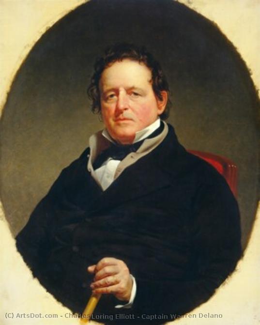 Captain Warren Delano — Charles Loring Elliott