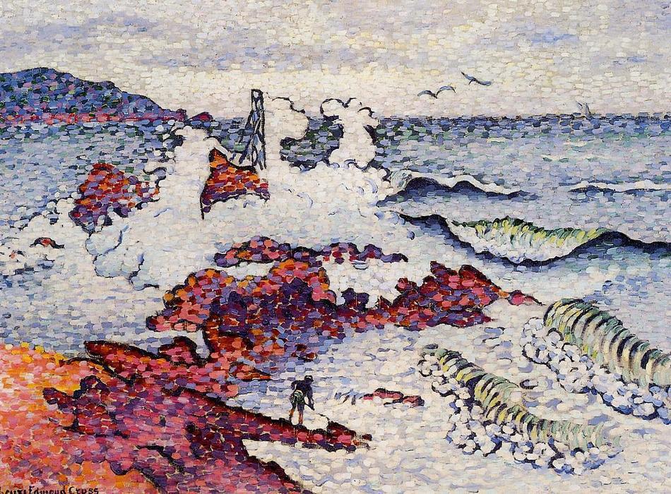 The Mediterranean, East Wind — Henri Edmond Cross
