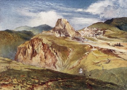 The Castle Of Karytaena In Arcadia — John Fulleylove
