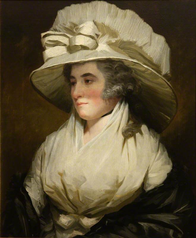 Sarah, Wife Of Sir John Forbes, Daughter Of John, 13th Lord Sempill — Henry Raeburn Dobson