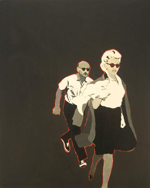 Marilyn Pursued By Death — Rosalyn Drexler