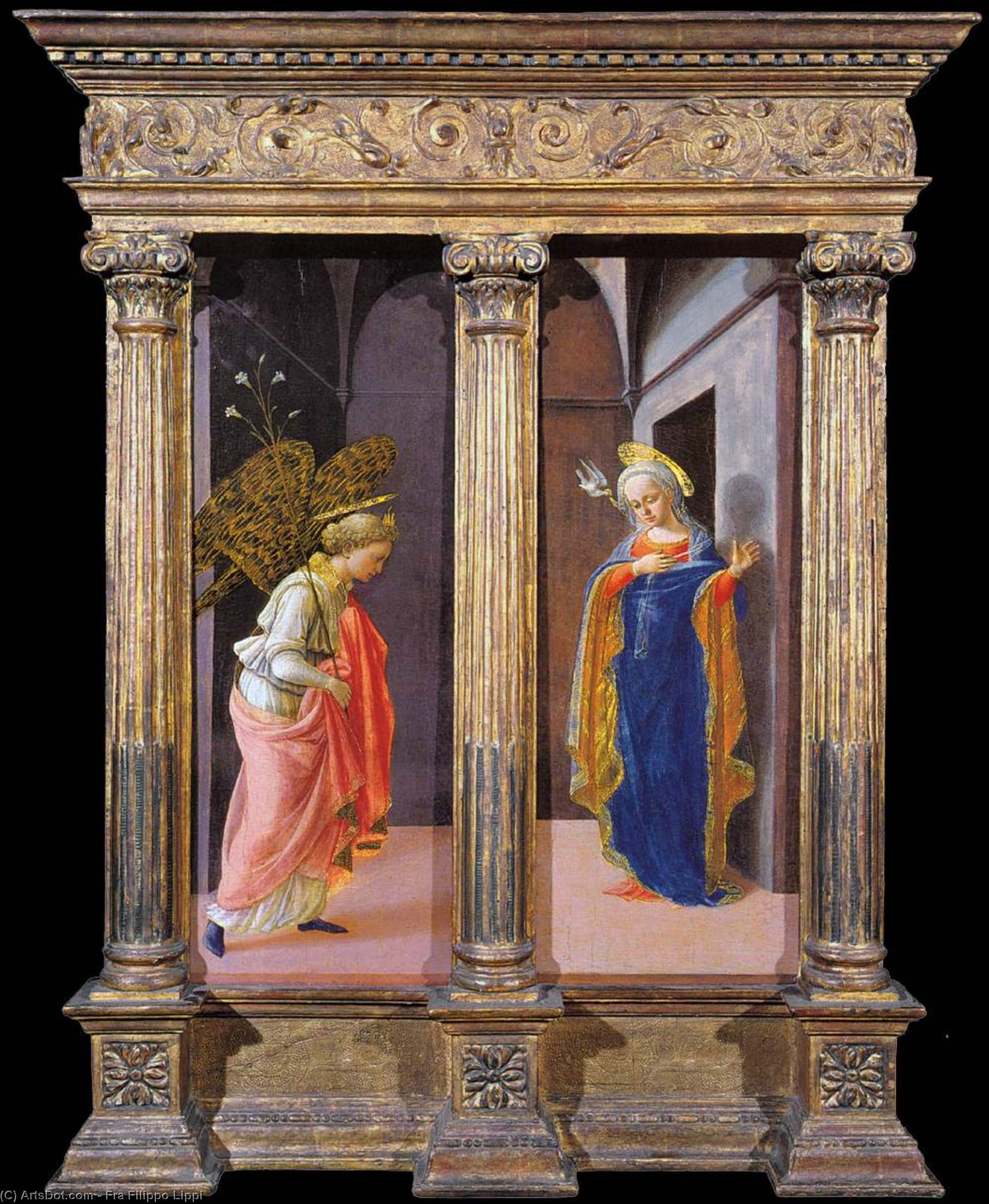 Annunciation (8) — Filippo Di Tommaso Lippi