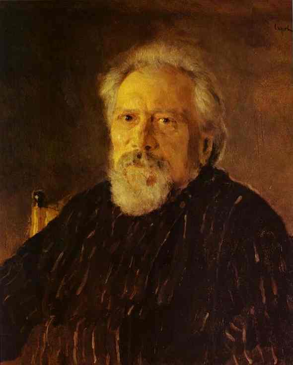 Portrait Of The Author Nikolay Leskov — ヴァレンティン・アレクサンドロヴィチ・セロー