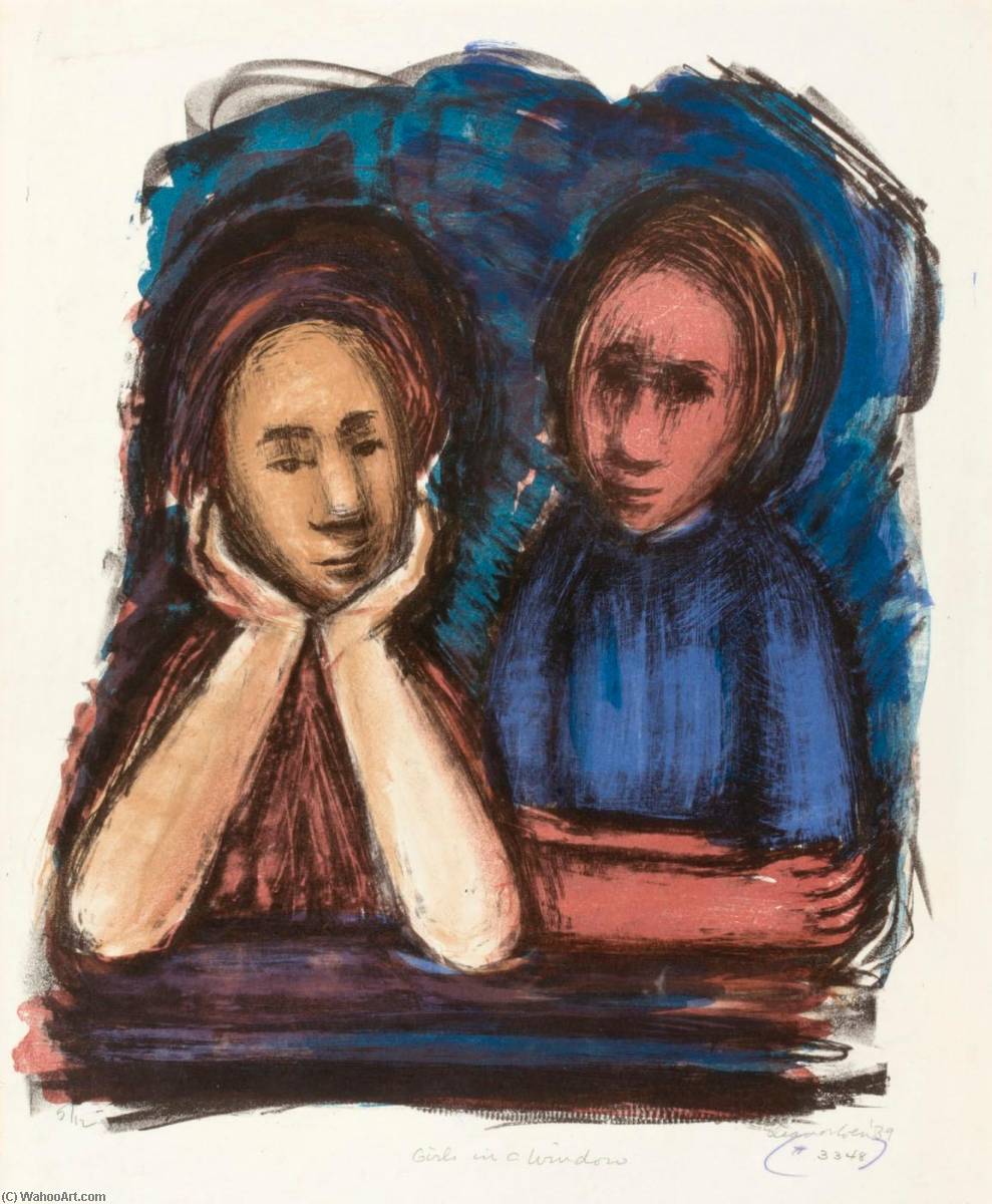 Girls In A Window — Eleanor Coen