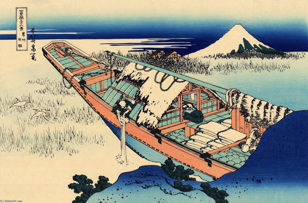 Ushibori In The Hitachi Province — Katsushika Hokusai