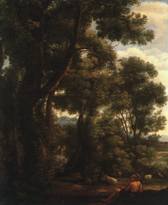 Lorrain Landscape With Goatherd — Claude Lorrain (claude Gellée)