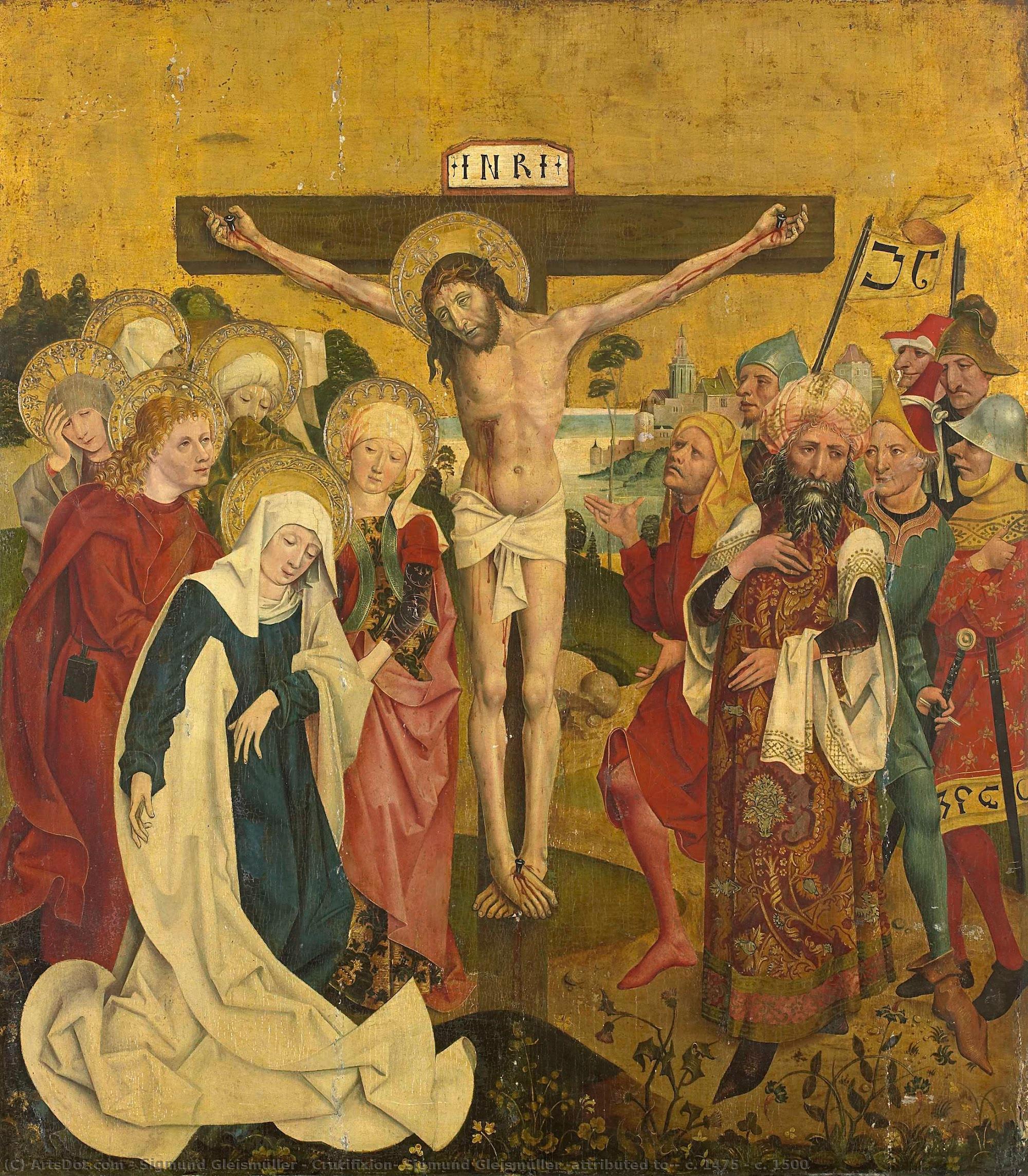 Crucifixion, Sigmund Gleismüller (attributed To), C. 1475 - C. 1500 — Sigmund Gleismüller