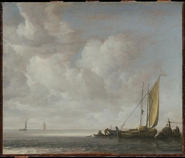 Calm Sea — Simon Jacobsz De Vlieger