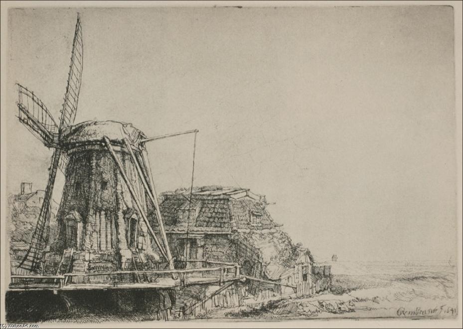 El Molino De Rembrandt — Rembrandt Van Rijn