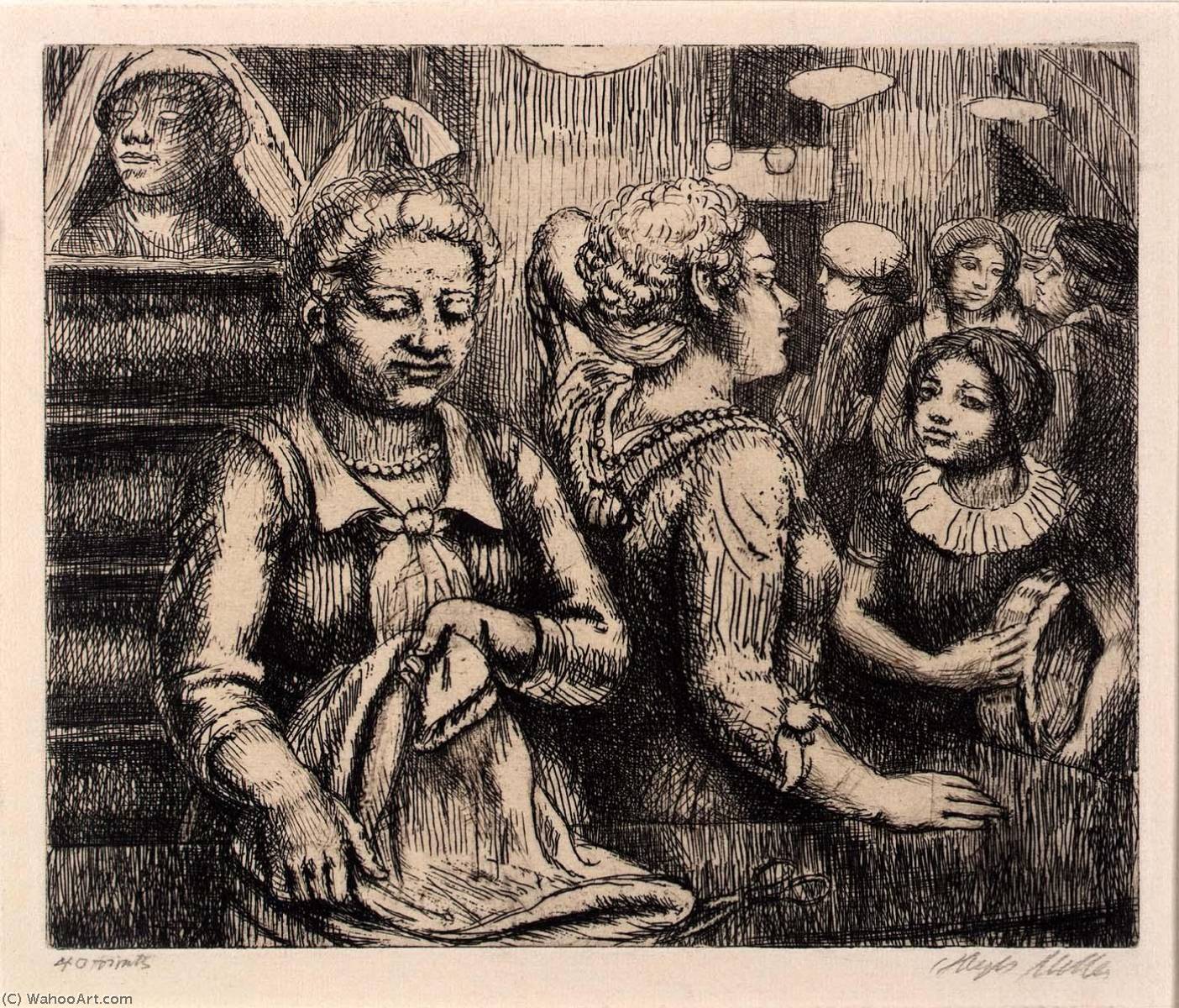 Saleswomen — Kenneth Hayes Miller