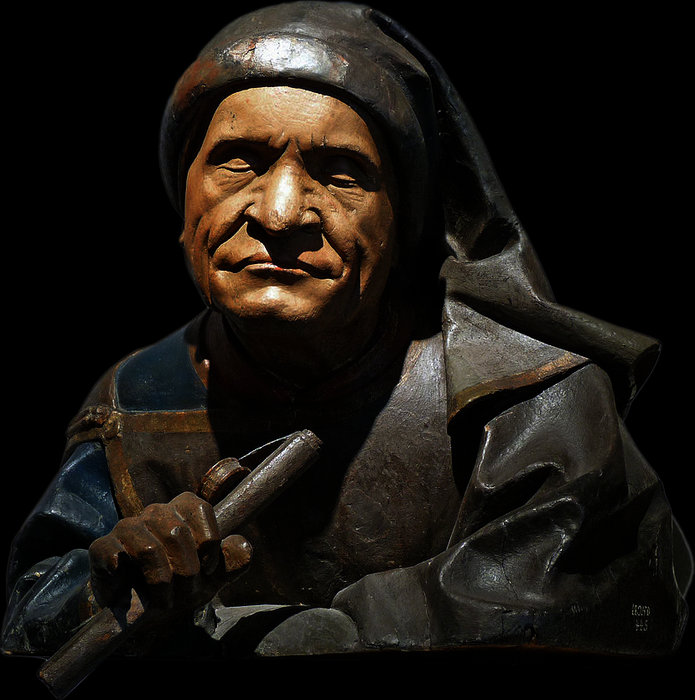 Nicolas De Haguenau-buste D'homme Accoudé 1 - Musée De L'œuvre Notre-dame — Nikolaus Haguenauer