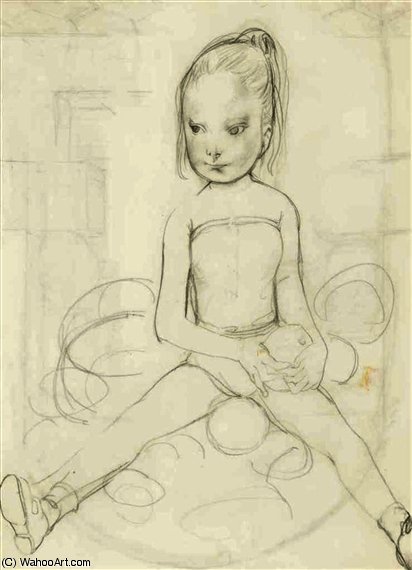 Jeune Fille Aux Fruits — Léonard Tsuguharu Foujita