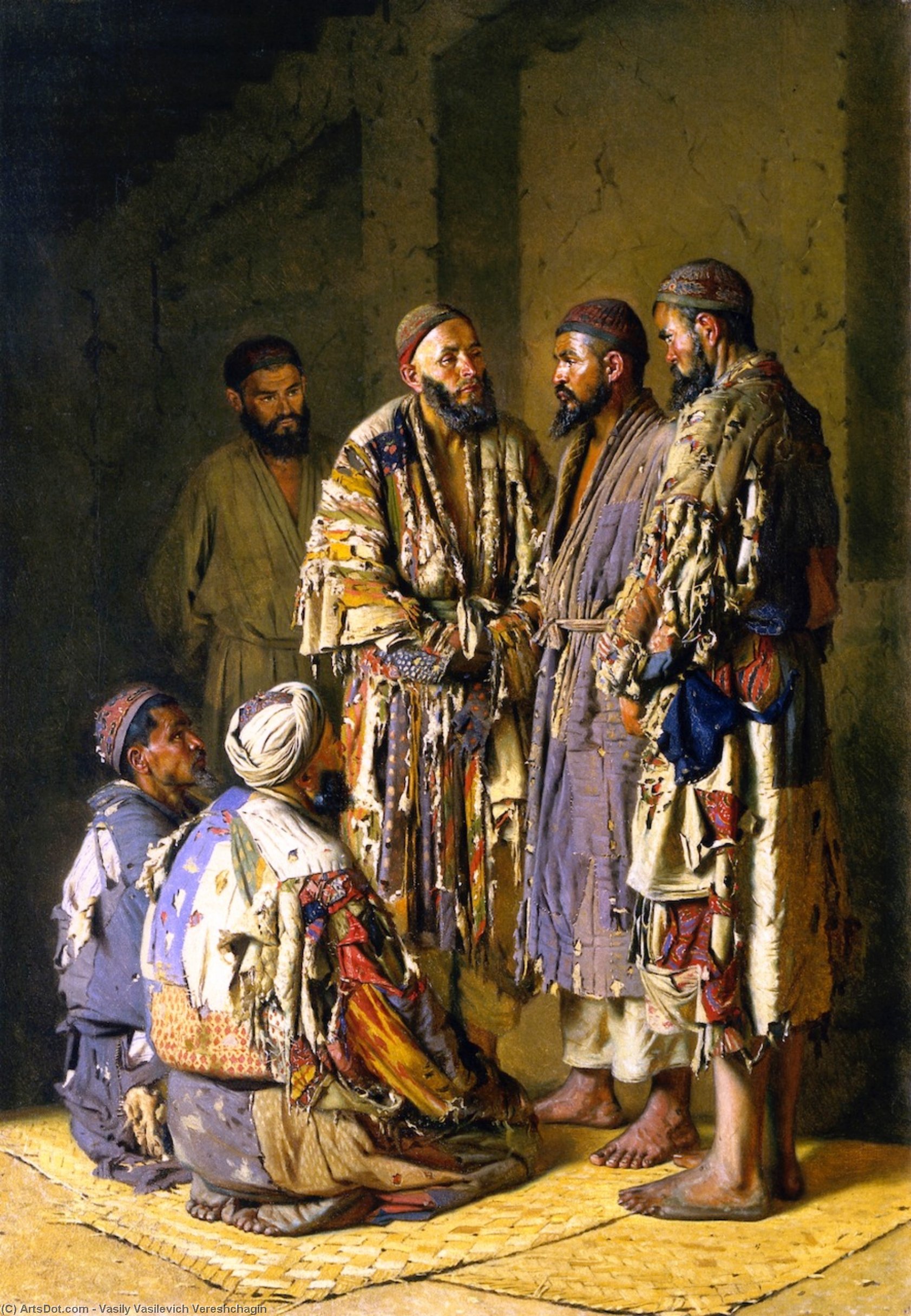 Politicians In An Opium Den — Vasily Vasilevich Vereshchagin
