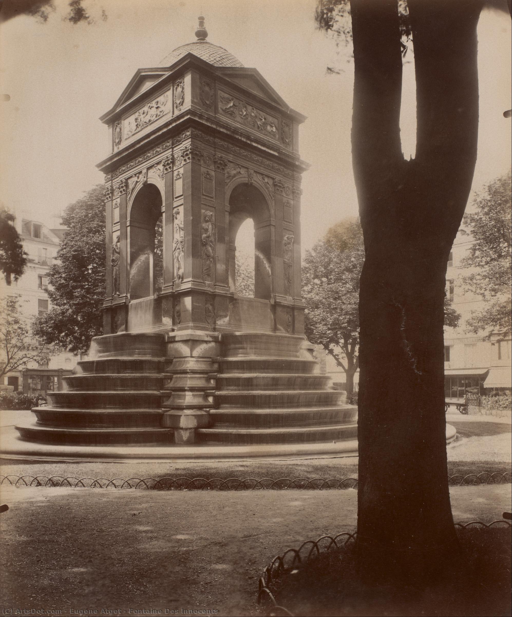 Fontaine Des Innocents — Eugène Atget