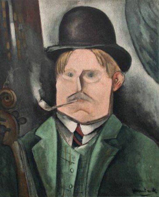 Portrait Of The Artist — Maurice De Vlaminck
